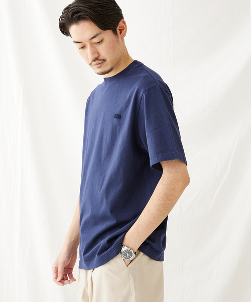 LACOSTE(ラコステ)の「【LACOSTE/ラコステ】ボディーサイズ ピグメント Tシャツ(Tシャツ/カットソー・メンズ・ホワイト/ブラック/ネイビー/ベージュ・3/5/4)」の6枚目の写真