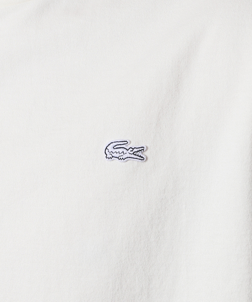 LACOSTE(ラコステ)の「【LACOSTE/ラコステ】ボディーサイズ ピグメント Tシャツ(Tシャツ/カットソー・メンズ・ホワイト/ブラック/ネイビー/ベージュ・3/5/4)」の17枚目の写真