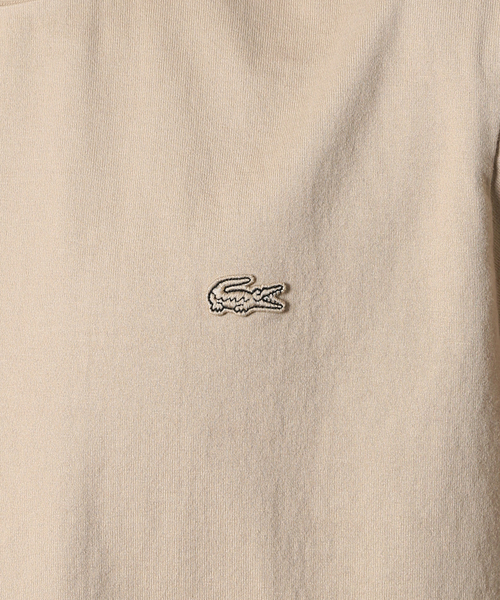 LACOSTE(ラコステ)の「【LACOSTE/ラコステ】ボディーサイズ ピグメント Tシャツ(Tシャツ/カットソー・メンズ・ホワイト/ブラック/ネイビー/ベージュ・3/5/4)」の18枚目の写真