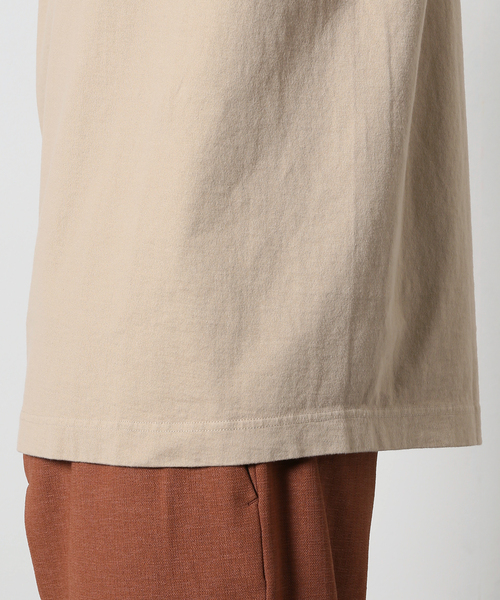 LACOSTE(ラコステ)の「【LACOSTE/ラコステ】ボディーサイズ ピグメント Tシャツ(Tシャツ/カットソー・メンズ・ホワイト/ブラック/ネイビー/ベージュ・3/5/4)」の20枚目の写真