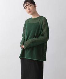 LOWRYS FARM | パッチワークメッシュＴシャツ　274323(Tシャツ/カットソー)