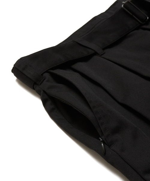 MSML(エムエスエムエル)の「RELAX WIDE PANTS(チノパンツ・メンズ・ブラック/ベージュ・L/M/S)」の7枚目の写真