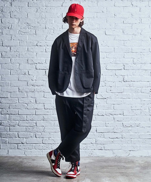 MSML(エムエスエムエル)の「RELAX WIDE PANTS(チノパンツ・メンズ・ブラック/ベージュ・L/M/S)」の9枚目の写真