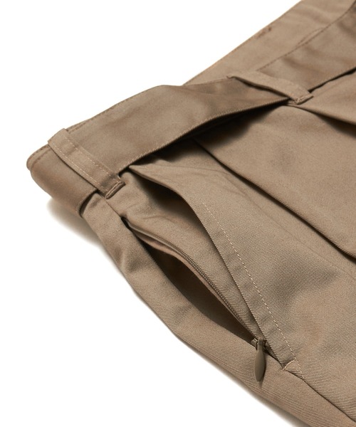 MSML(エムエスエムエル)の「RELAX WIDE PANTS(チノパンツ・メンズ・ブラック/ベージュ・L/M/S)」の15枚目の写真