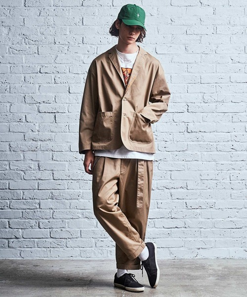 MSML(エムエスエムエル)の「RELAX WIDE PANTS(チノパンツ・メンズ・ブラック/ベージュ・L/M/S)」の18枚目の写真