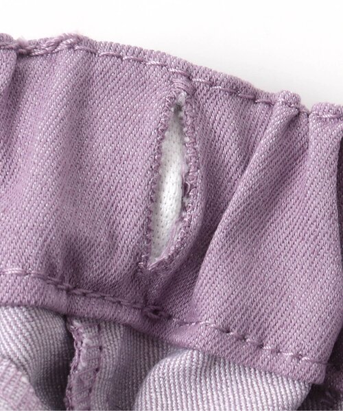 apres les cours（アプレレクール）の「裾レースパンツ 8分丈（その他パンツ・キッズ・インディゴブルー/カーキ/アイボリー/ピンク/パープル・100/110/130/90/140/120/80）」の15枚目の写真