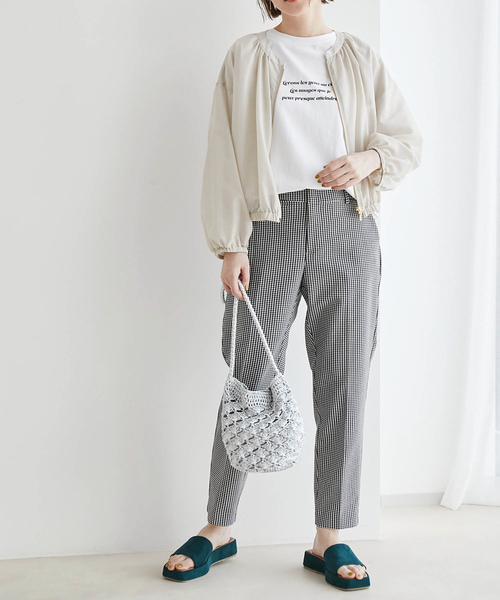 ROPE' PICNIC（ロペピクニック）の「スクエアトゥプラットフォームカップソールミュール（サンダル・レディース・キナリ/ダークグリーン/ブラック・22.5cm/24.5cm/23.5cm）」の21枚目の写真