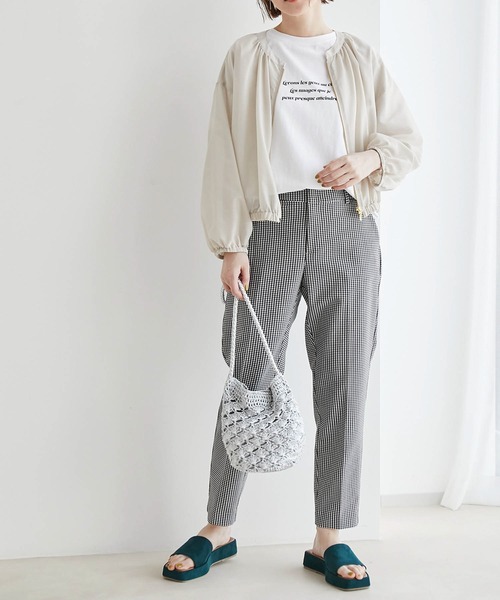 ROPE' PICNIC（ロペピクニック）の「スクエアトゥプラットフォームカップソールミュール（サンダル・レディース・キナリ/ダークグリーン/ブラック・22.5cm/24.5cm/23.5cm）」の18枚目の写真