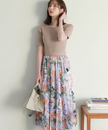 ハナガラドッキングワンピース287041