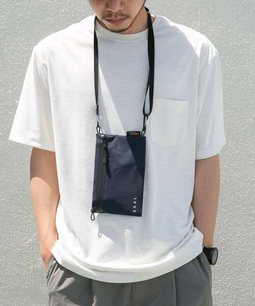 EKAL（エカル）の「eVentトラベルサコッシュS（ショルダーバッグ・レディース・ブラック/ネイビー/レッド・ONE）」の15枚目の写真