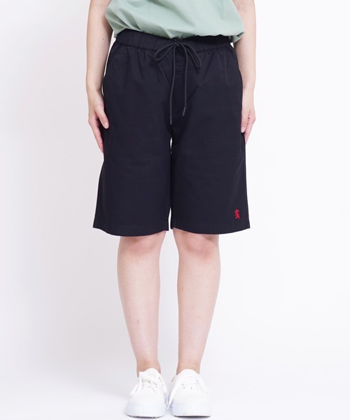 GIORDANO（ジョルダーノ）の「[GIORDANO] ライオン刺繍コットンツイルイージーチノショーツ (ユニセックス）（チノパンツ・レディース・ホワイト/ベージュ/レッド/パープル/ブラック/イエロー・LARGE/X-LARGE/SMALL/MEDIUM/XX-LARGE）」の17枚目の写真