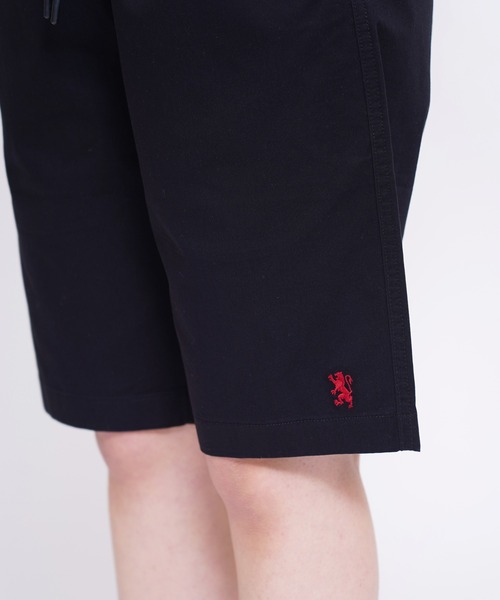 GIORDANO（ジョルダーノ）の「[GIORDANO] ライオン刺繍コットンツイルイージーチノショーツ (ユニセックス）（チノパンツ・レディース・ホワイト/ベージュ/レッド/パープル/ブラック/イエロー・LARGE/X-LARGE/SMALL/MEDIUM/XX-LARGE）」の22枚目の写真