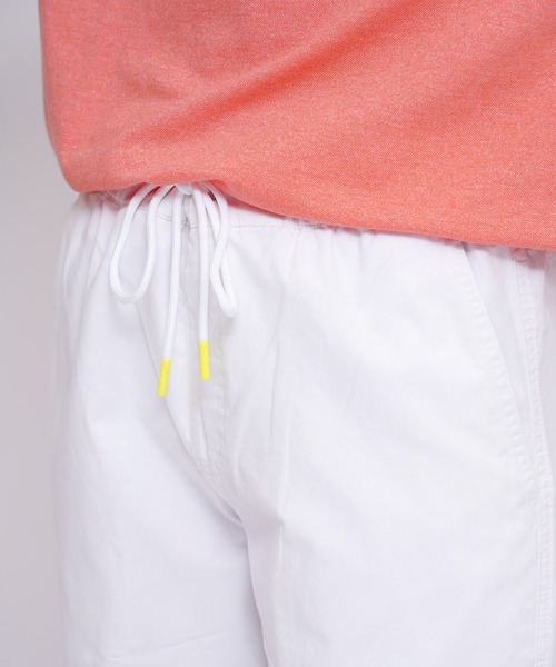 GIORDANO（ジョルダーノ）の「[GIORDANO] ライオン刺繍コットンツイルイージーチノショーツ (ユニセックス）（チノパンツ・レディース・ホワイト/ベージュ/レッド/パープル/ブラック/イエロー・LARGE/X-LARGE/SMALL/MEDIUM/XX-LARGE）」の9枚目の写真