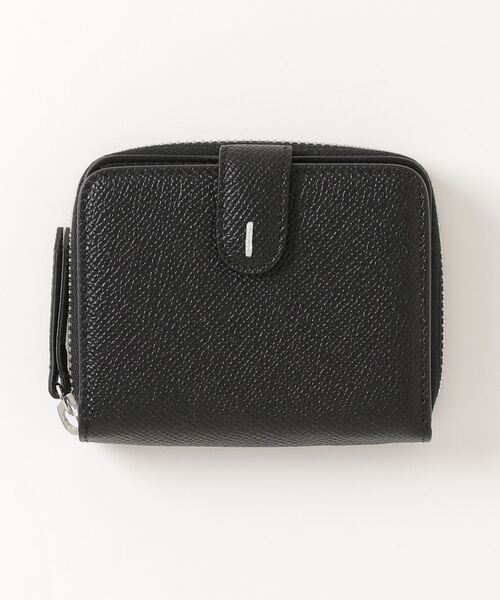 Maison Margiela(メゾンマルジェラ)の「Maison Margiela COMPACT ZIP AROUND(財布)」|ブラック