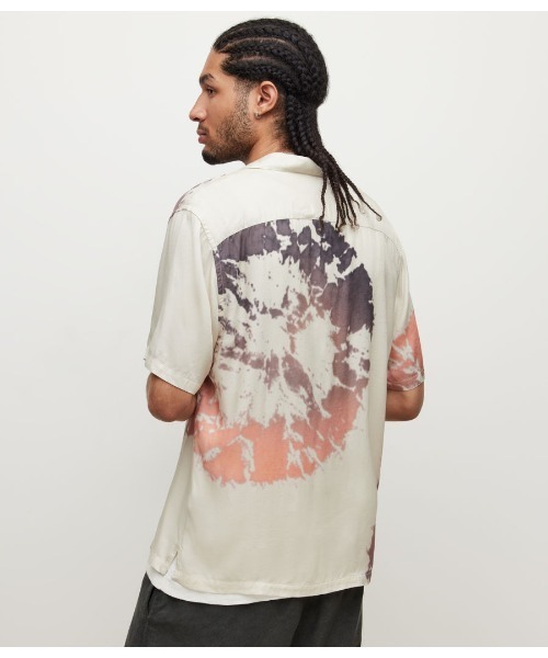 ALLSAINTS(オールセインツ)の「SILVERLAKE TIE DYE SHIRT | SILVERLAKE タイダイ シャツ(シャツ/ブラウス・メンズ・ホワイト系・L/S/M/XS)」の6枚目の写真