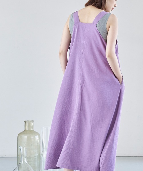 FURRY（ファーリー）の「ベルトストラップフレアロングワンピース（ワンピース・レディース・チャコールグレー/ラベンダー/グレー系その他・FREE）」の20枚目の写真