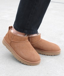 UGG | 【UGG】アグ レディース シープスキン ショートブーツ 「CLASSIC ULTRA MINI」 クラシック ウルトラ ミニ(ブーツ)