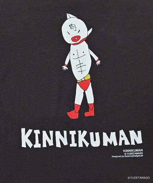 MARKEY'S（マーキーズ）の「【キン肉マン】プリントＴシャツ（80～150cm）（Tシャツ/カットソー・キッズ・チャコール/パープル/ライトブルー・100/110/120/130/90/95/80/150/140）」の7枚目の写真