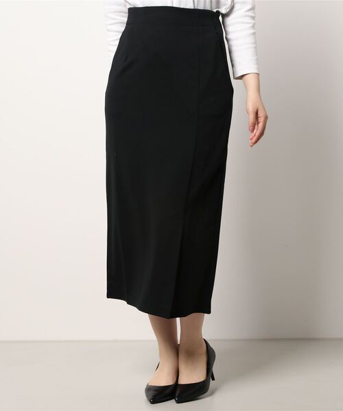 Te chichi TERRASSE（テチチテラス）の「サイドスリットスカート（スカート・レディース・ブラック/オフホワイト/グリーン・ﾌﾘ-）」の14枚目の写真