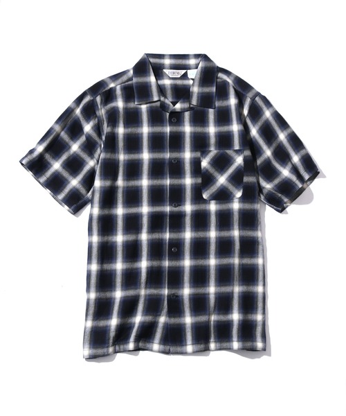 FIVE BROTHER(ファイブブラザー)の「FIVE BROTHER/ファイブブラザー LIGHT FLANNEL S/S ONE-UP SHIRTS ライトフランネルシャツ オープンカラー(シャツ/ブラウス・メンズ・レッド/ブルー/マスタード・XL/M/L)」の14枚目の写真