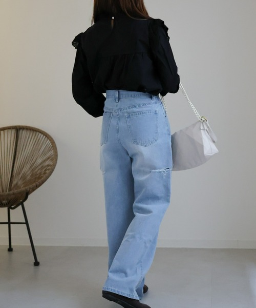 model:156cm
着用サイズ:Mサイズ