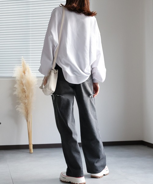 model:162cm
着用サイズ:Mサイズ
