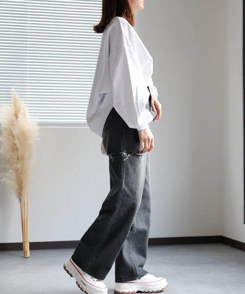 model:162cm
着用サイズ:Mサイズ