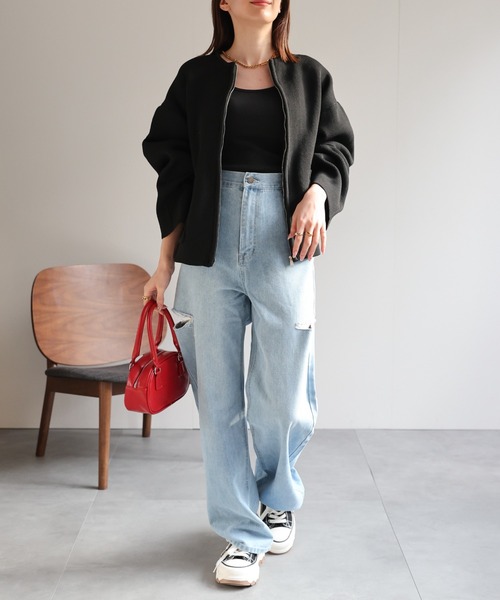 model:162cm
着用サイズ:Lサイズ