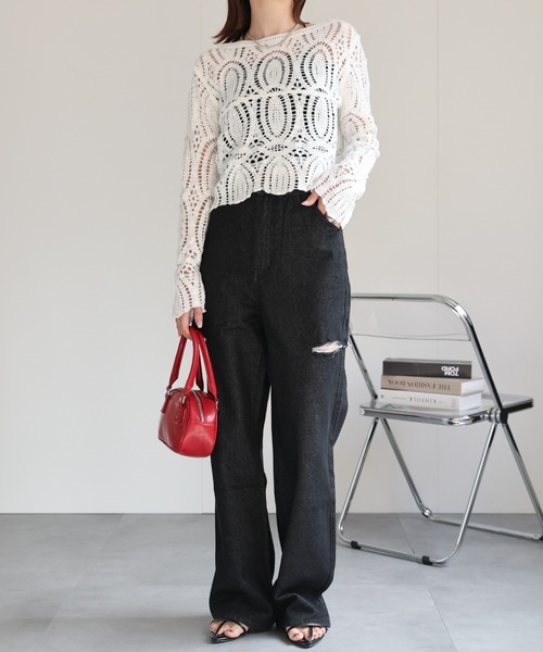 model:162cm
着用サイズ:Lサイズ
