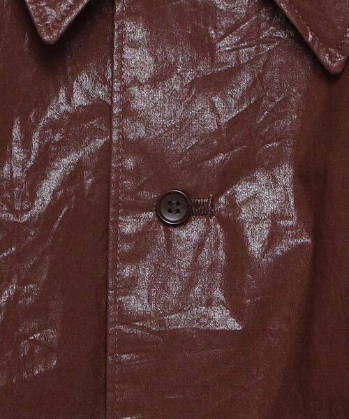 H　BEAUTY&YOUTH UNITED ARROWS（エイチビューティーアンドユースユナイテッドアローズ）の「＜H＞DOLMAN SHIRT/シャツ（シャツ/ブラウス・レディース・ブラック/ダークブラウン・FREE）」の11枚目の写真