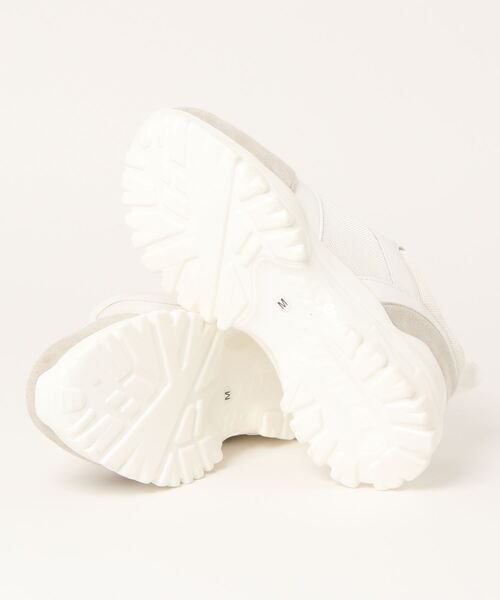 GLOBAL WORK(グローバルワーク)の「モテシャレ厚底スニーカー/AND YUA ANY/298180(スニーカー・キッズ・その他1/ホワイト・M/L)」の4枚目の写真