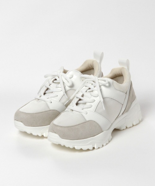 GLOBAL WORK(グローバルワーク)の「モテシャレ厚底スニーカー/AND YUA ANY/298180(スニーカー・キッズ・その他1/ホワイト・M/L)」の5枚目の写真