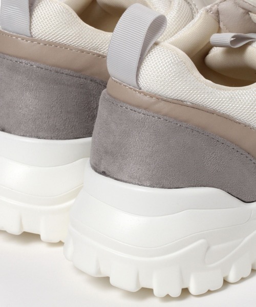 GLOBAL WORK(グローバルワーク)の「モテシャレ厚底スニーカー/AND YUA ANY/298180(スニーカー・キッズ・その他1/ホワイト・M/L)」の6枚目の写真