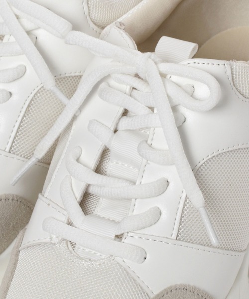 GLOBAL WORK(グローバルワーク)の「モテシャレ厚底スニーカー/AND YUA ANY/298180(スニーカー・キッズ・その他1/ホワイト・M/L)」の13枚目の写真