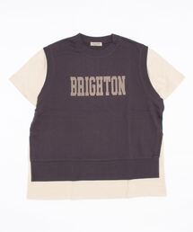 Samansa Mos2 | レイヤード風Tシャツ(Tシャツ/カットソー)