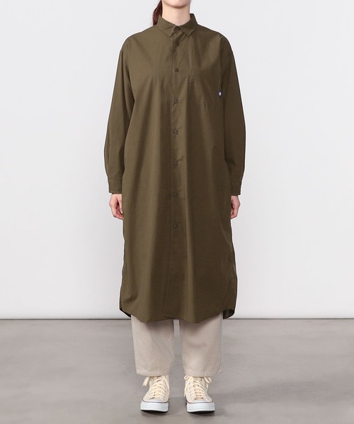 DANTON（ダントン）の「DANTON | T/Cポプリン シャツワンピース WOMEN