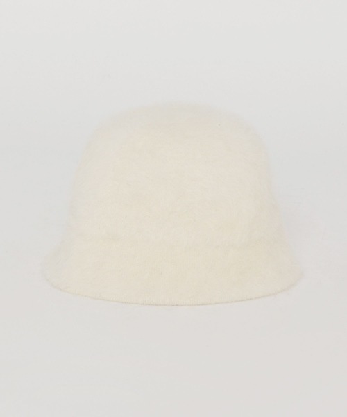 Heather(ヘザー)の「シャギーHAT 356614(ハット・レディース・ブラック/オフホワイト・ONE SIZE)」の11枚目の写真