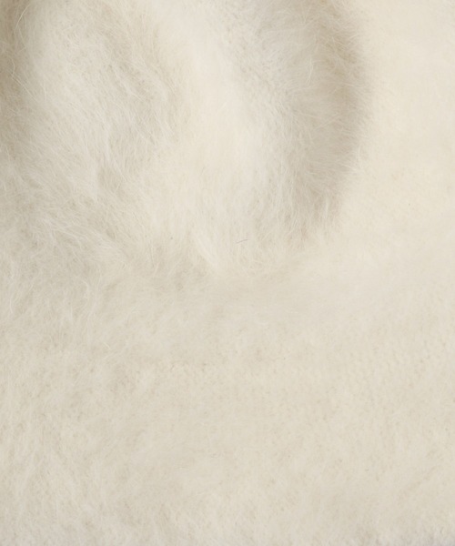 Heather(ヘザー)の「シャギーHAT 356614(ハット・レディース・ブラック/オフホワイト・ONE SIZE)」の19枚目の写真