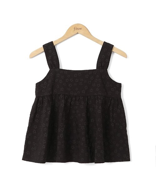 flower(フラワー)の「メニーブルームビスチェ(シャツ/ブラウス・レディース・ベージュ/ブラック・FREE)」の5枚目の写真