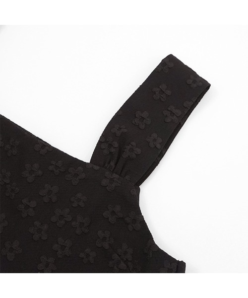 flower(フラワー)の「メニーブルームビスチェ(シャツ/ブラウス・レディース・ベージュ/ブラック・FREE)」の9枚目の写真