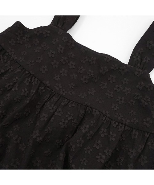 flower(フラワー)の「メニーブルームビスチェ(シャツ/ブラウス・レディース・ベージュ/ブラック・FREE)」の10枚目の写真