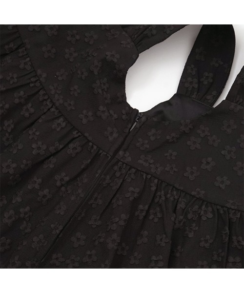 flower(フラワー)の「メニーブルームビスチェ(シャツ/ブラウス・レディース・ベージュ/ブラック・FREE)」の11枚目の写真