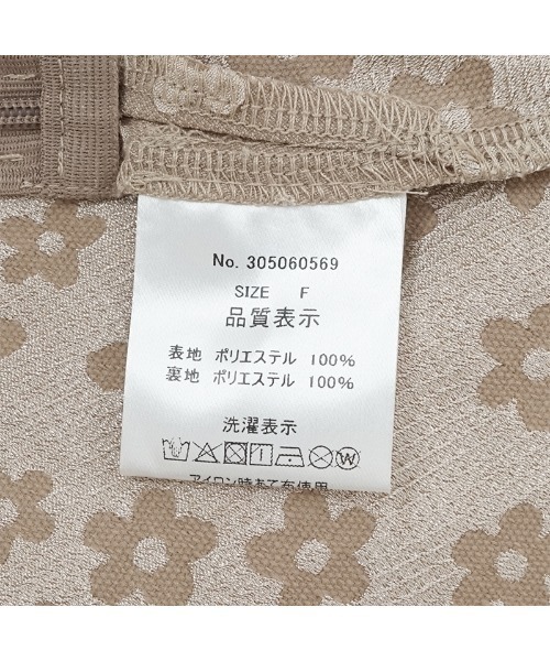 flower(フラワー)の「メニーブルームビスチェ(シャツ/ブラウス・レディース・ベージュ/ブラック・FREE)」の17枚目の写真