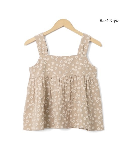 flower(フラワー)の「メニーブルームビスチェ(シャツ/ブラウス・レディース・ベージュ/ブラック・FREE)」の7枚目の写真