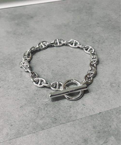 Burner（バーナー）の「【OKUOKU　0909】アンカー デザイン ブレスレット　ネックレス　/  oku-bracelet-17-4 MC（ブレスレット・メンズ・その他1・FREE/22/20/40/45）」の2枚目の写真