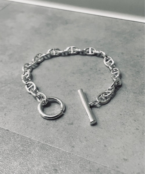 Burner（バーナー）の「【OKUOKU　0909】アンカー デザイン ブレスレット　ネックレス　/  oku-bracelet-17-4 MC（ブレスレット・メンズ・その他1・FREE/22/20/40/45）」の3枚目の写真
