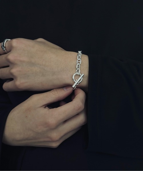 Burner（バーナー）の「【OKUOKU　0909】アンカー デザイン ブレスレット　ネックレス　/  oku-bracelet-17-4 MC（ブレスレット・メンズ・その他1・FREE/22/20/40/45）」の5枚目の写真