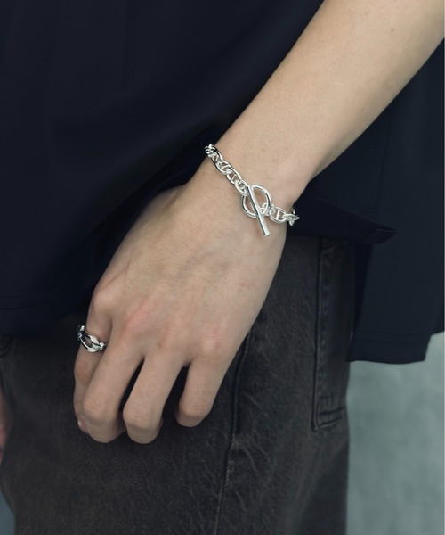 Burner（バーナー）の「【OKUOKU　0909】アンカー デザイン ブレスレット　ネックレス　/  oku-bracelet-17-4 MC（ブレスレット・メンズ・その他1・FREE/22/20/40/45）」の6枚目の写真