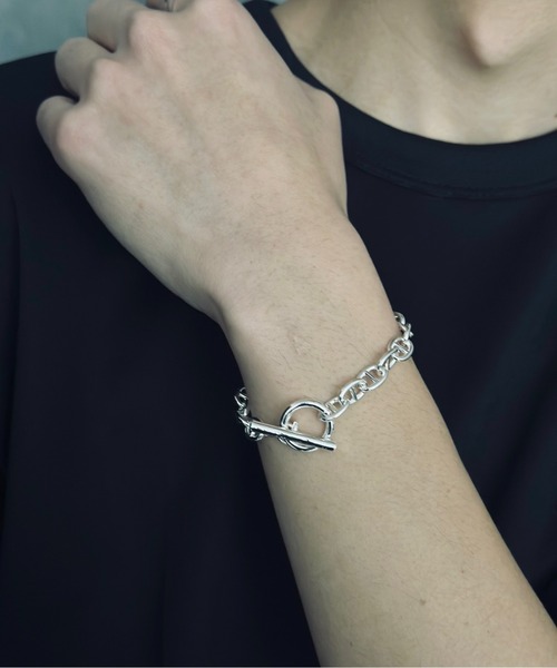 Burner（バーナー）の「【OKUOKU　0909】アンカー デザイン ブレスレット　ネックレス　/  oku-bracelet-17-4 MC（ブレスレット・メンズ・その他1・FREE/22/20/40/45）」の7枚目の写真