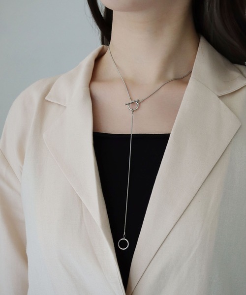 cheriella（シェリエラ）の「【cheriella】マンテルオメガネックレス（ネックレス・レディース・シルバー/ゴールド・FREE）」の11枚目の写真